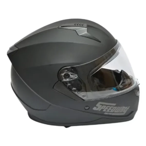 Casca moto integrala negru mat cu viziera transparenta si ochelari de soare, marimea L, model Arcane II