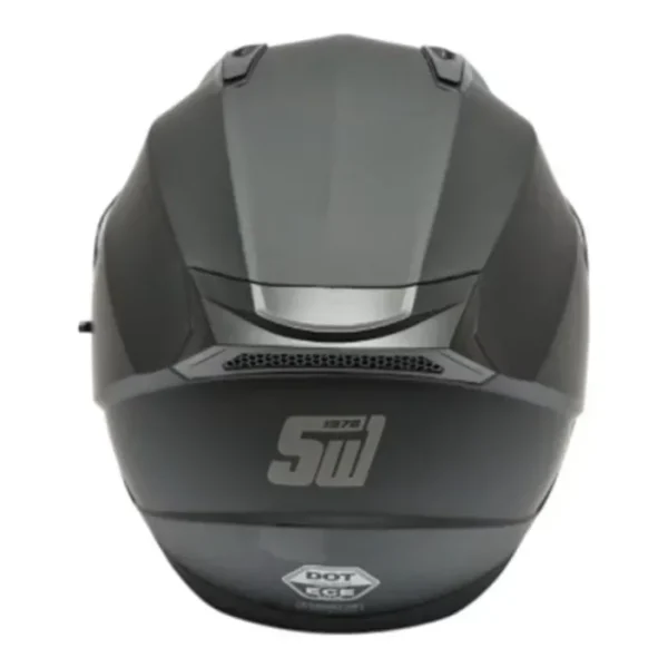 Casca moto integrala negru mat cu viziera transparenta si ochelari de soare, marimea L, model Arcane II