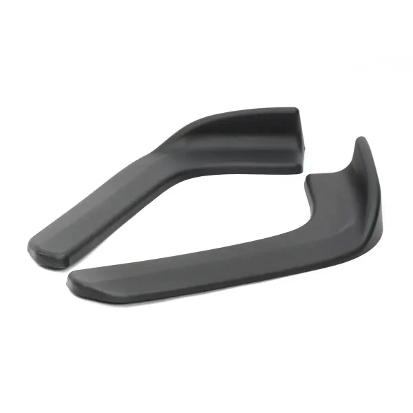 Set 2 buc. aripioare Racing, prelungire bara tuning din plastic culoare neagra