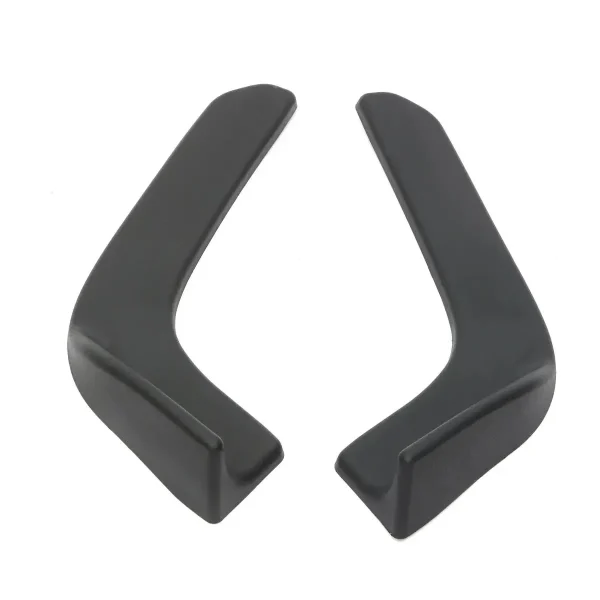 Set 2 buc. aripioare Racing, prelungire bara tuning din plastic culoare neagra