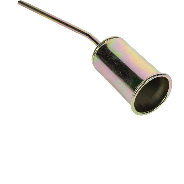 Arzator gaz, Micul Fermier, inox, cu clapeta, rosu, 28 kW, duza 65 mm, 72 cm