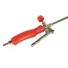 Arzator gaz, Micul Fermier, inox, cu clapeta, rosu, 28 kW, duza 65 mm, 72 cm