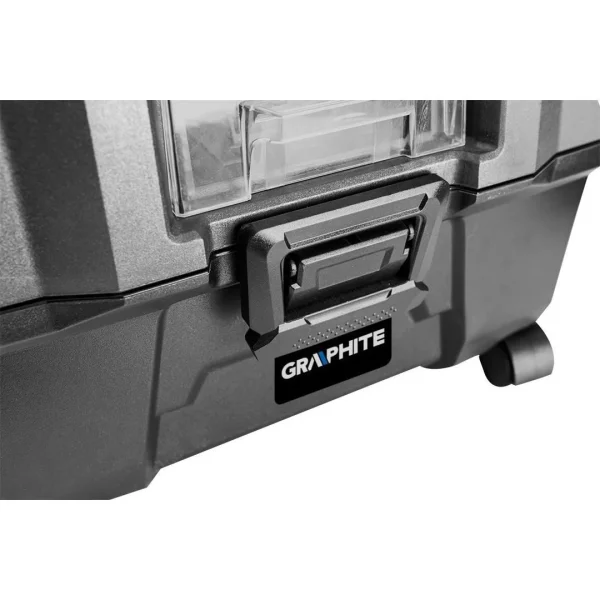 Aspirator de atelier, umed-uscat, 18V Li-ion (acumulator neinclus), functie suflare, cu accesorii, Graphite Energy