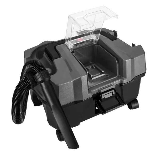 Aspirator de atelier, umed-uscat, 18V Li-ion (acumulator neinclus), functie suflare, cu accesorii, Graphite Energy