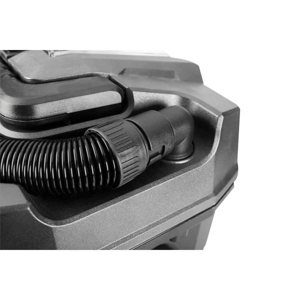 Aspirator de atelier, umed-uscat, 18V Li-ion (acumulator neinclus), functie suflare, cu accesorii, Graphite Energy