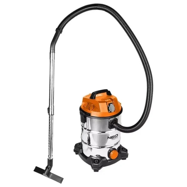 Aspirator industrial, umed-uscat, 1400 W, 30 L, filtru HEPA, cu accesorii, NEO