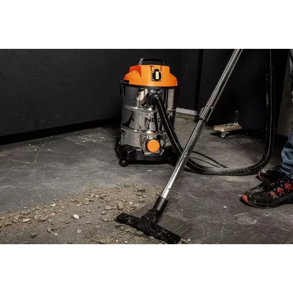 Aspirator industrial, umed-uscat, 1400 W, 30 L, filtru HEPA, cu accesorii, NEO