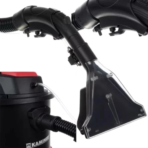 Aspirator industrial, umed-uscat, 1600 W, 20 L, filtru HEPA, cu accesorii, Kaminer