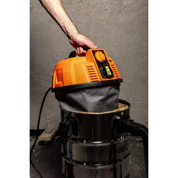 Aspirator industrial, umed-uscat, 1600 W, 35 L, filtru HEPA, cu accesorii, NEO