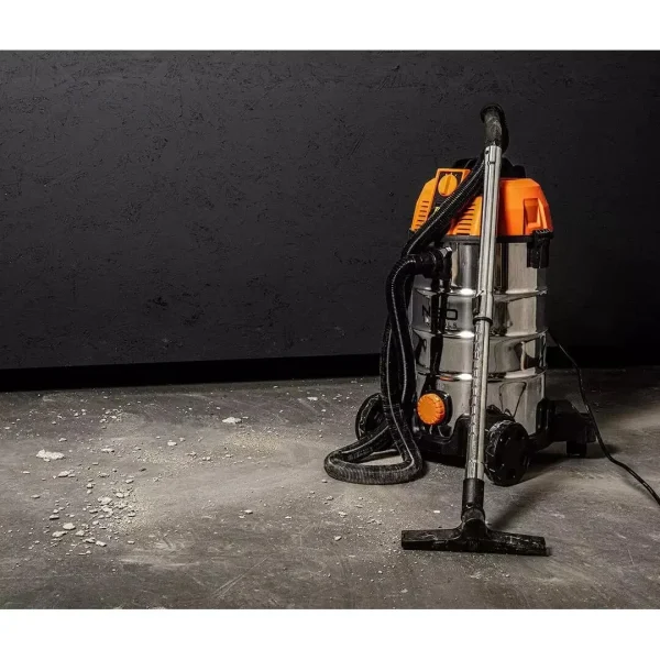 Aspirator industrial, umed-uscat, 1600 W, 35 L, filtru HEPA, cu accesorii, NEO