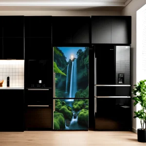 Folie imprimata color pentru decor Frigider, dimensiune 200 x 90cm, model: AVX-FR22