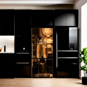 Folie imprimata color pentru decor Frigider, dimensiune 200 x 90cm, model: AVX-FR33