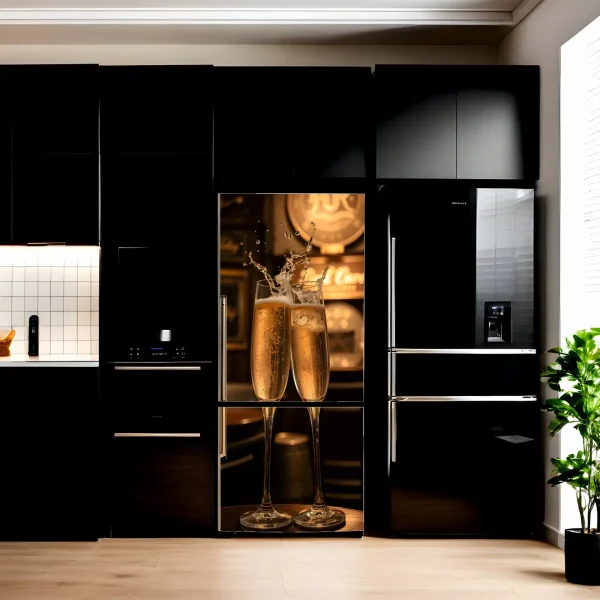 Folie imprimata color pentru decor Frigider, dimensiune 200 x 90cm, model: AVX-FR33