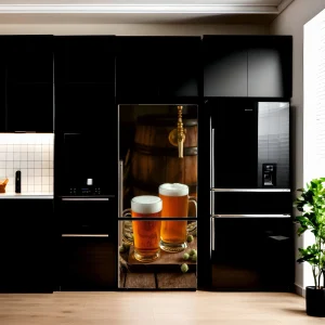 Folie imprimata color pentru decor Frigider, dimensiune 200 x 90cm, model: AVX-FR35