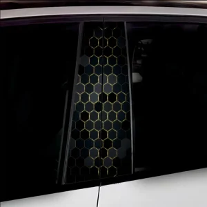 Set 2 stickere decorative pentru stalpii usilor, print autoadeziv de inalta rezolutie, dimensine 2 buc x 50 x 22 cm , cod: AVX-SSU-04