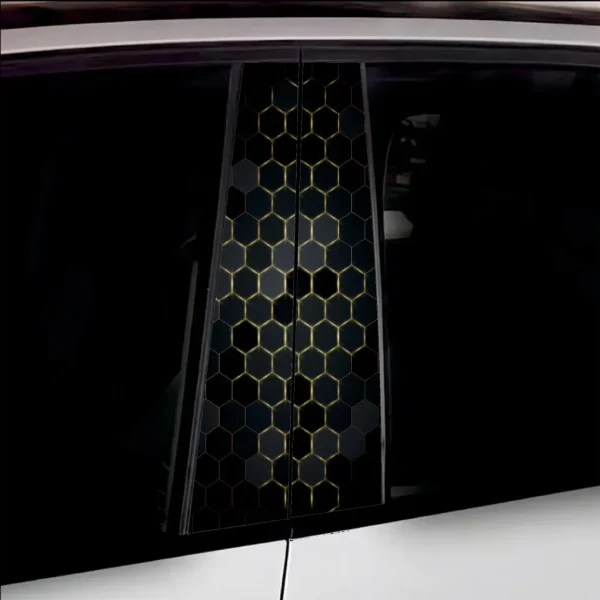 Set 2 stickere decorative pentru stalpii usilor, print autoadeziv de inalta rezolutie, dimensine 2 buc x 50 x 22 cm , cod: AVX-SSU-04