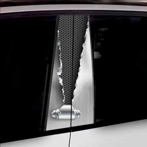 Set 2 stickere decorative pentru stalpii usilor, print autoadeziv de inalta rezolutie, dimensine 2 buc x 50 x 22 cm , cod: AVX-SSU-06