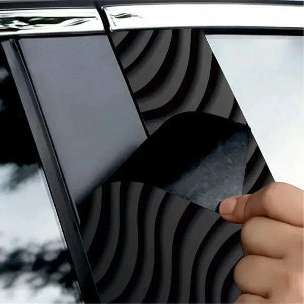 Set 2 stickere decorative pentru stalpii usilor, print autoadeziv de inalta rezolutie, dimensine 2 buc x 50 x 22 cm , cod: AVX-SSU-07