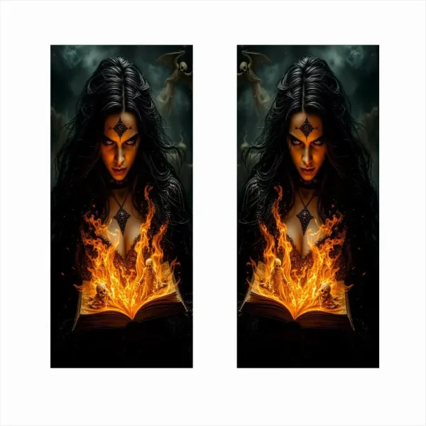 Set 2 stickere decorative pentru stalpii usilor, print autoadeziv de inalta rezolutie, dimensine 2 buc x 50 x 22 cm , cod: AVX-SSU-12