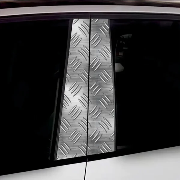 Set 2 stickere decorative pentru stalpii usilor, print autoadeziv de inalta rezolutie, dimensine 2 buc x 50 x 22 cm , cod: AVX-SSU-18