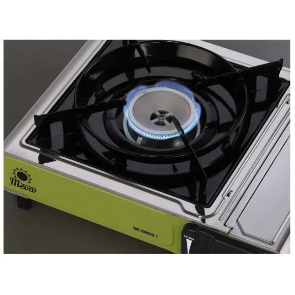 Aragaz smart camping, portabil, Meva, un arzator, aprindere piezo-electrica