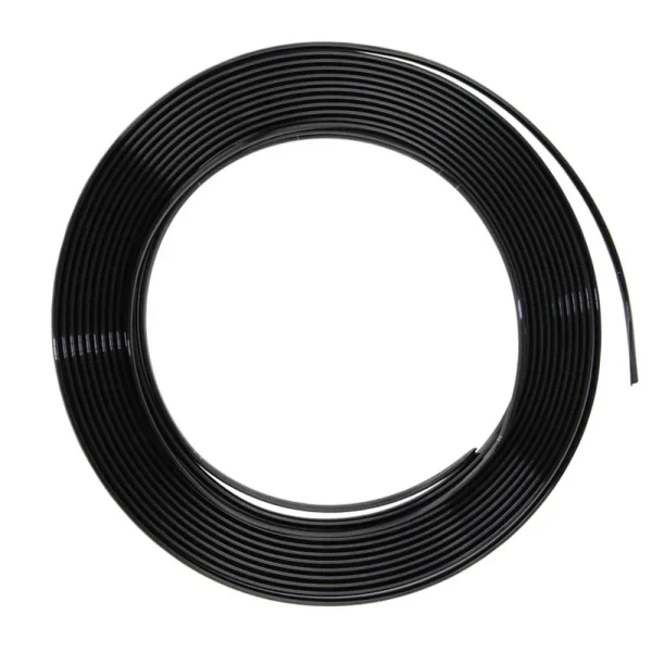 Rola Ornament Auto de tip "U" pentru muchii sau grila ventilatie, 15m liniari, culoare Neagra