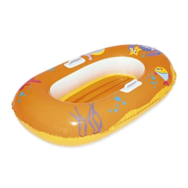 Barca gonflabila, portocaliu, 119x79 cm, Bestway