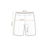 Pantaloni scurti de lucru tip blugi, slim fit, model Denim, marimea LD/54, Dedra