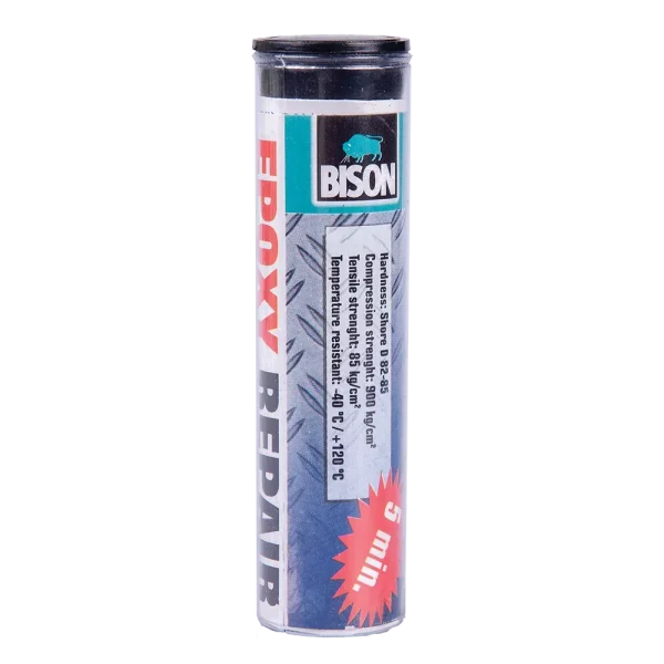 Chit epoxidic bicomponent stick Bison Epoxy Repair 5 min. 56 g