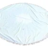 Prosop mare de plaja, super absorbant, forma rotunda, diametru 150cm, model Ananas