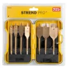 Burghiu plat pentru lemn, set 7 buc, 10-32 mm, Strend Pro