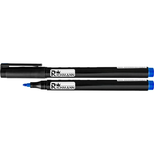 Set 36 buc marker permanent subtire, 4 culori, Richmann
