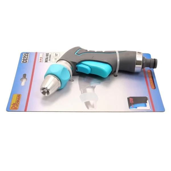 Pistol stropit gradina, tip jet, metalic, debit reglabil, Richmann