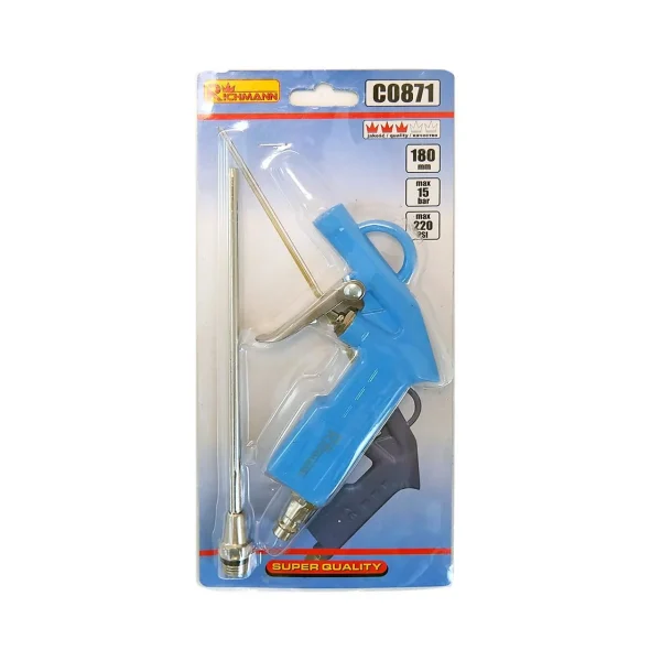 Pistol suflat aer, pentru indepartare praf, 1/4", 15 bar, 180 mm, Richmann