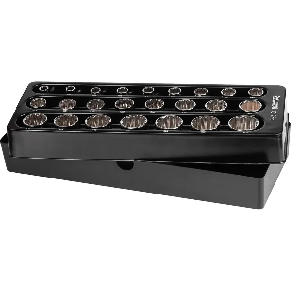 Set capete tubulare, sertar TIP A (385x150 mm) pentru dulap mobil, 1/2", 8-32 mm, 24 buc, RICHMANN EXCLUSIVE