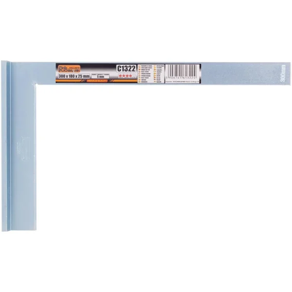 Echer (vinclu) tamplar/dulgher, cu talpa, 300x180 mm, Richmann Exclusive