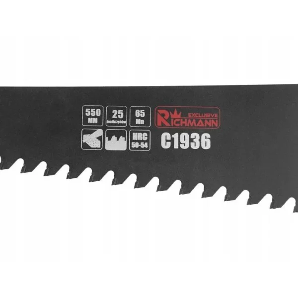 Fierastrau BCA teflonat, 25 dinti vidia, 550 mm, RICHMANN EXCLUSIVE