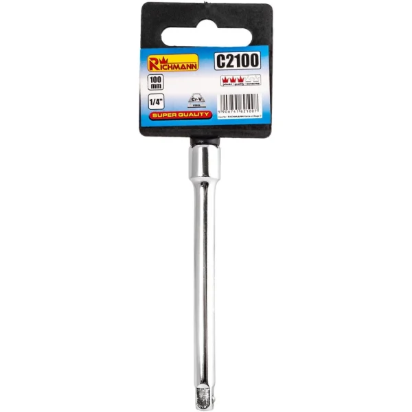 Extensie pentru cheie tubulara, 1/4", 75 mm, RICHMANN