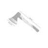 Topor, coada lemn, cu protectie, 1 kg, 43 cm, Richmann Exclusive