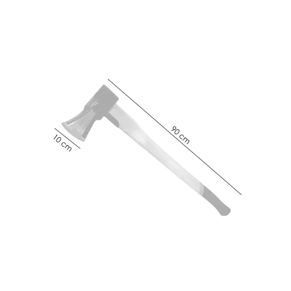 Topor pentru despicat, coada lemn, cu protectie, 3 kg, 10x90 cm, Richmann Exclusive