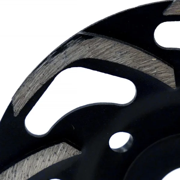 Disc diamantat slefuire, beton, slefuire uscata, segment "S", 125 mm/22.23 mm, Richmann Exclusive