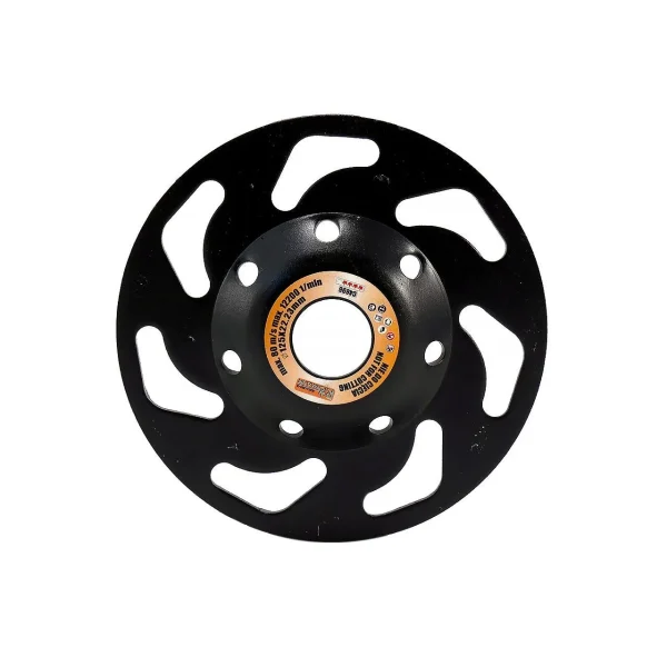 Disc diamantat slefuire, beton, slefuire uscata, segment "S", 125 mm/22.23 mm, Richmann Exclusive