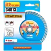 Disc diamantat super turbo, beton, taiere rapida umeda si uscata, 125 mm/22.23 mm, Richmann