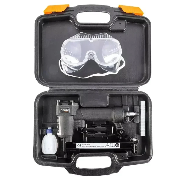 Capsator pneumatic, capse tip 80, 6-16 mm, cu geanta, accesorii, NEO