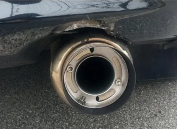 Toba SPORT din INOX model "FireBird" cu Silencer reglabil (AVX-T142PT)