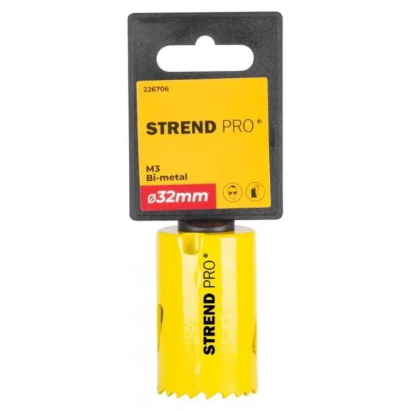 Carota Bimetal pentru gaurit metal, lemn, 32 mm, Strend Pro