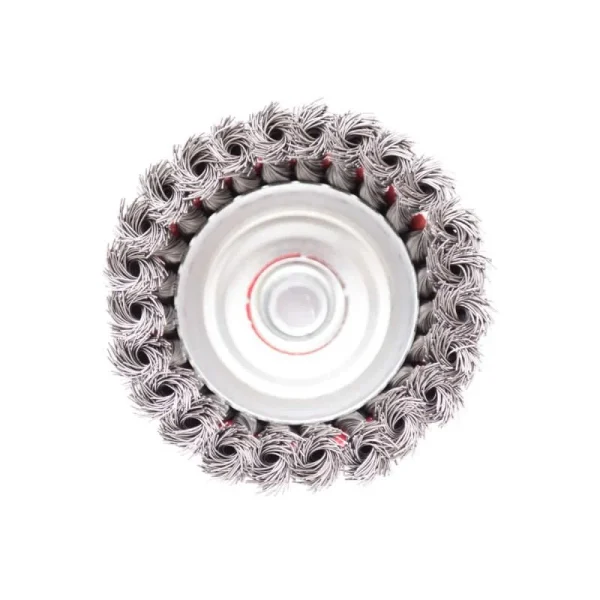 Perie sarma, tip cupa, cu toroane, M14, 100 mm, Beorol