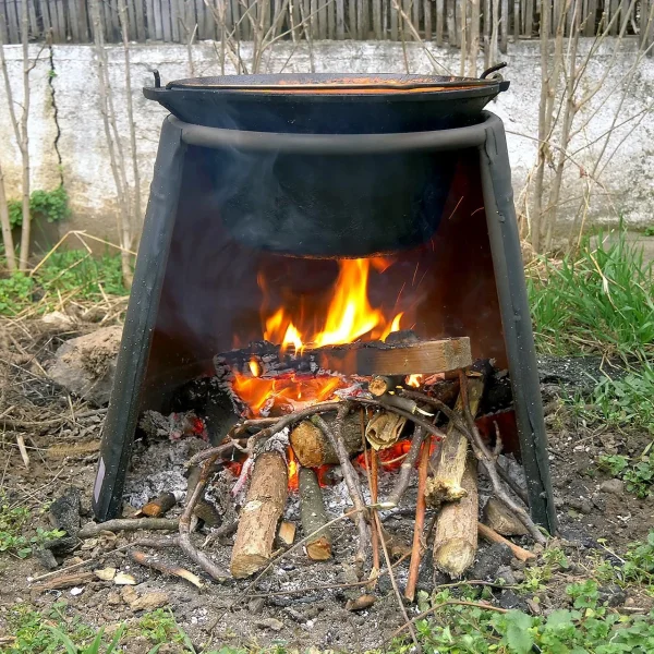 Suport/focar pentru ceaun de 10/14/16 L, 34 cm, Perfect Home