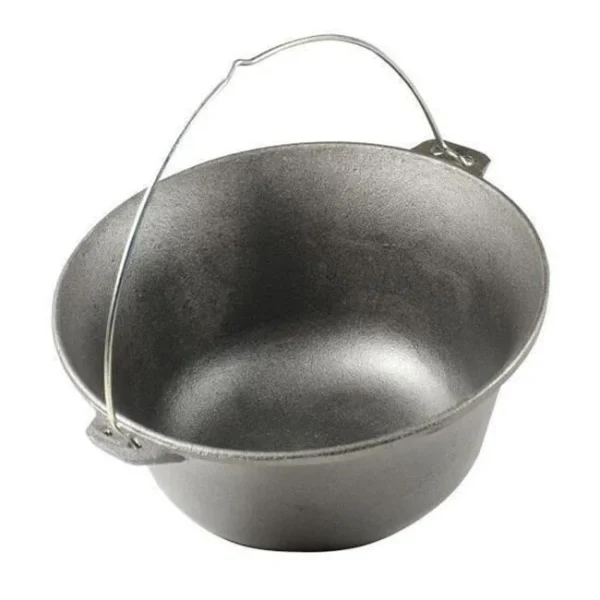 Ceaun, tuci, fonta, emailat, 10.8 L, cu lingura de lemn, Perfect Home