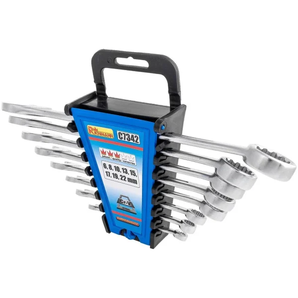 Chei combinate 6-22 mm, set 8 buc, RICHMANN